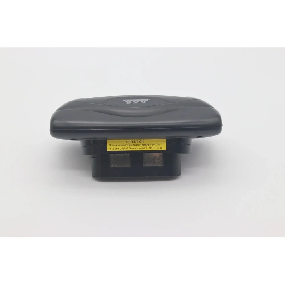 Sega Genesis 32X Console Add-on Black NTSC-U/C MK-84000 Retro 32-Bit Expansion